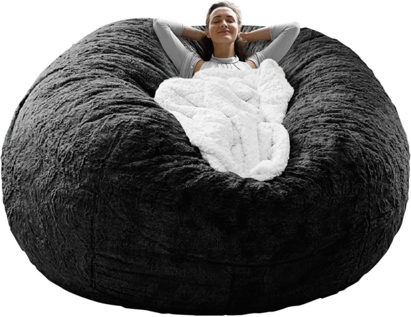 Bean Bag Cover 5ft Black