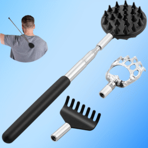 3Pcs Telescopic Back Scratcher