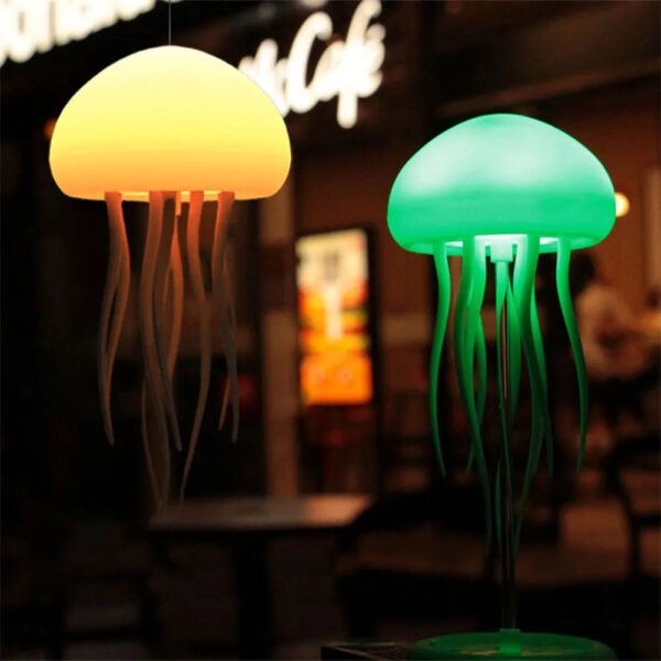 Jellyfish Lamp LED Night Light with Voice Control - Image 3