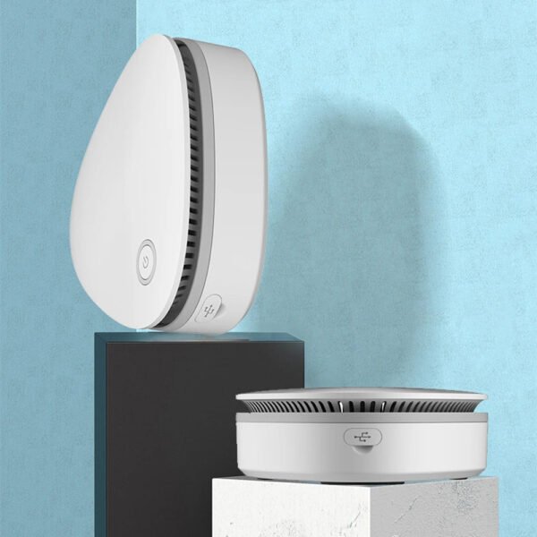 Portable Mini Air Purifier & Odor Eliminator for Home and Car - Image 2